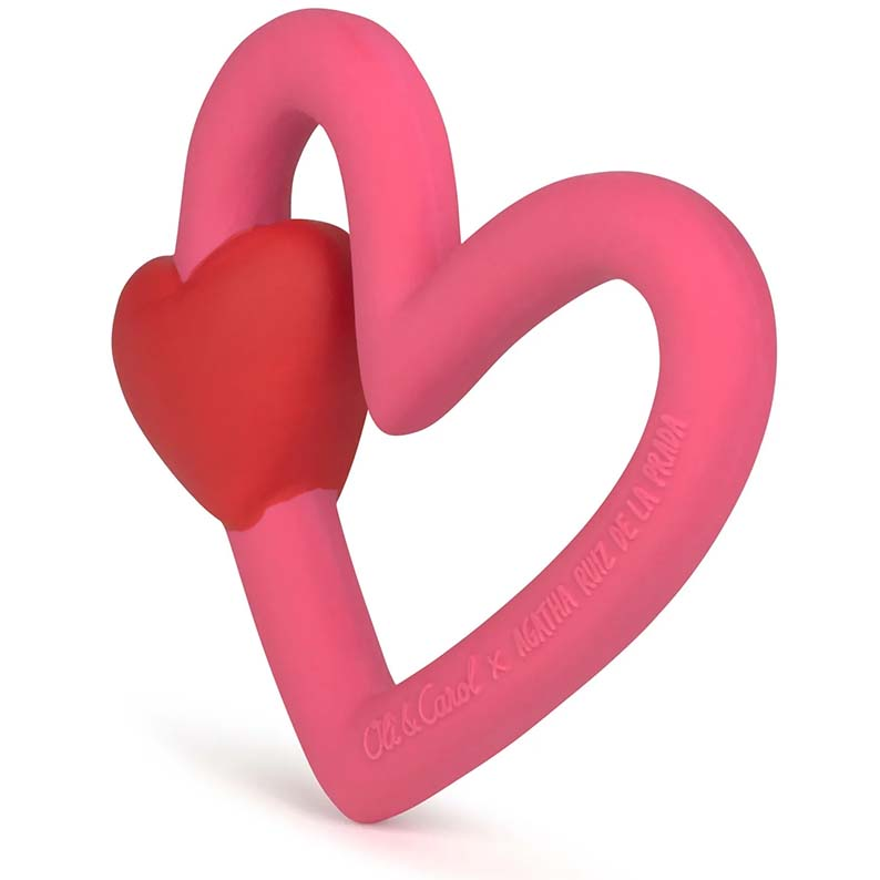 Oli&Carol x Agatha Ruiz de la Prada – Massaggiagengive ARP Heart in Gomma Naturale 0M+