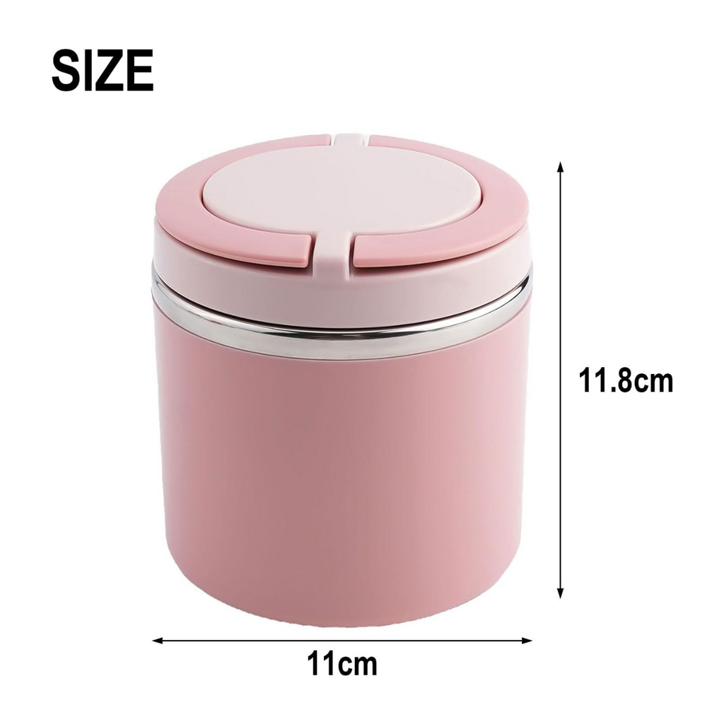 Lunch Box Termica 1L - Contenitore Isolante per Alimenti in Acciaio Inossidabile