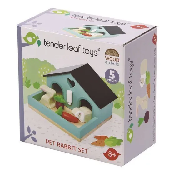 Tender Leaf Toys – Pet Rabbit Set (5 pezzi)