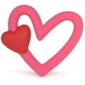 Oli&Carol x Agatha Ruiz de la Prada – Massaggiagengive ARP Heart in Gomma Naturale 0M+