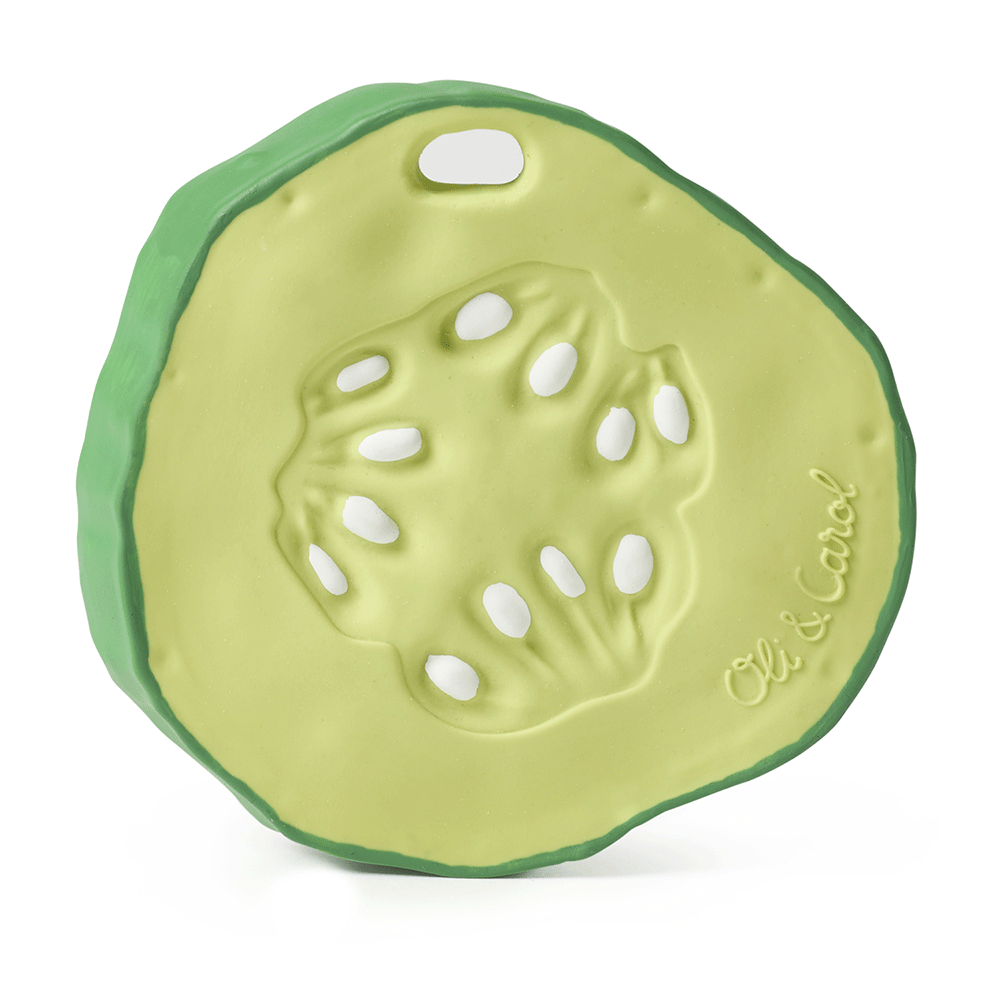 PEPINO il Cetriolo - Massaggiagengive in Gomma Naturale | Oli&Carol