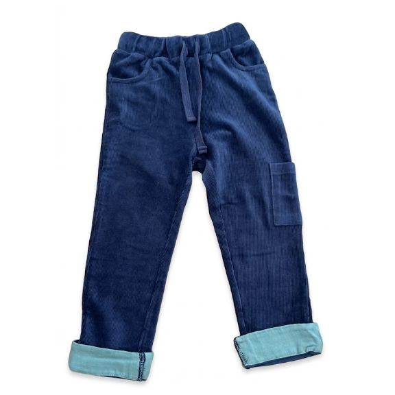 Cord Navy - Pantaloni