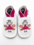 Babbucce in Cuoio Inch Blue Fairy Princess Gripz