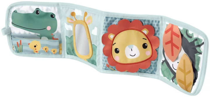 Fisher-Price Fold & Play Activity Panel – Libro Attività per Neonati