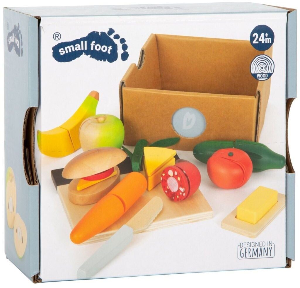Small Foot – Lunch Fresh Set da Taglio in Legno