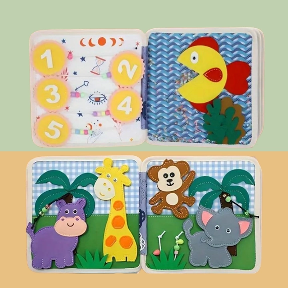 Libro Attivo Montessori Leone – Joymaxx