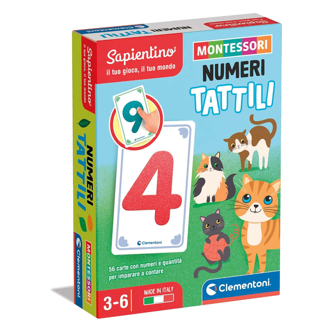 Sapientino Montessori - Numeri Tattili