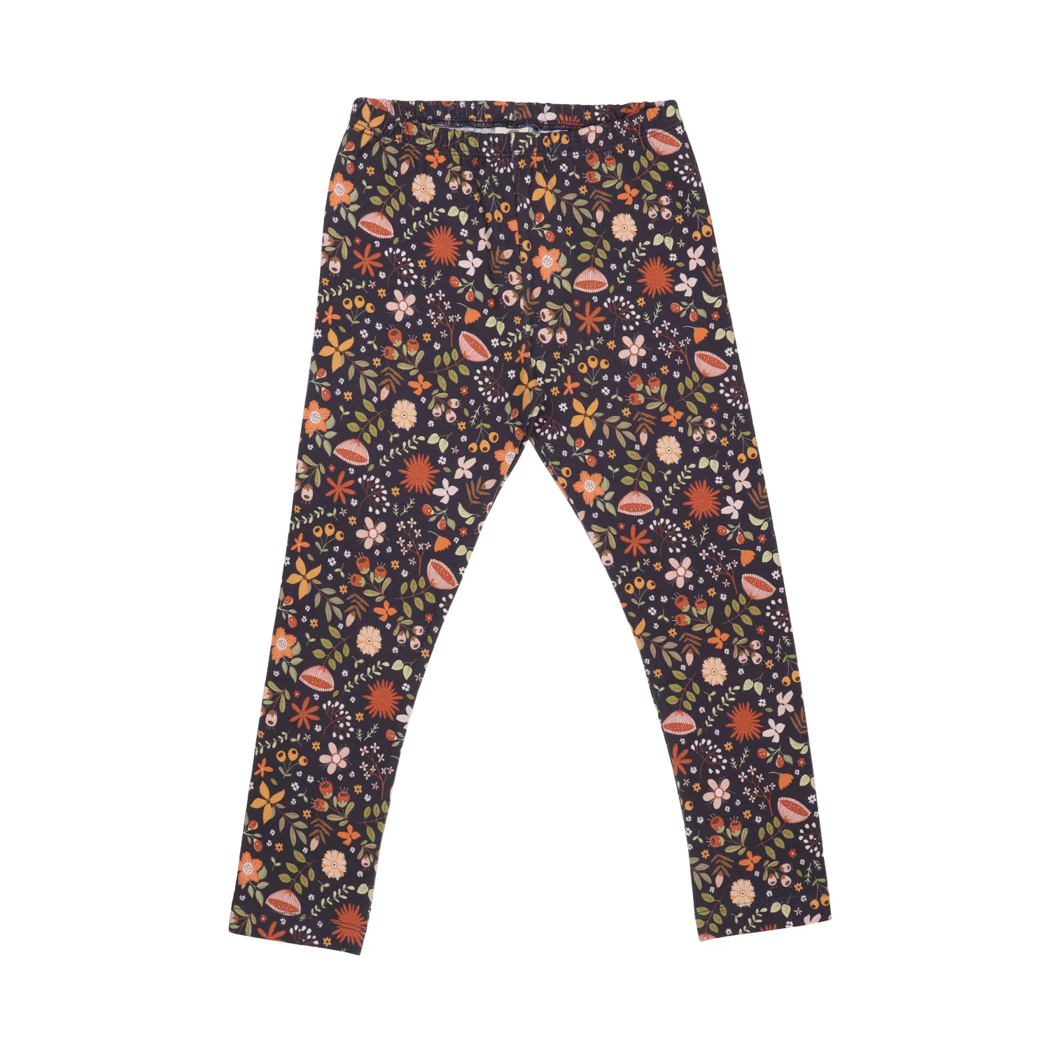 Leggings con fiori fantasiosi
