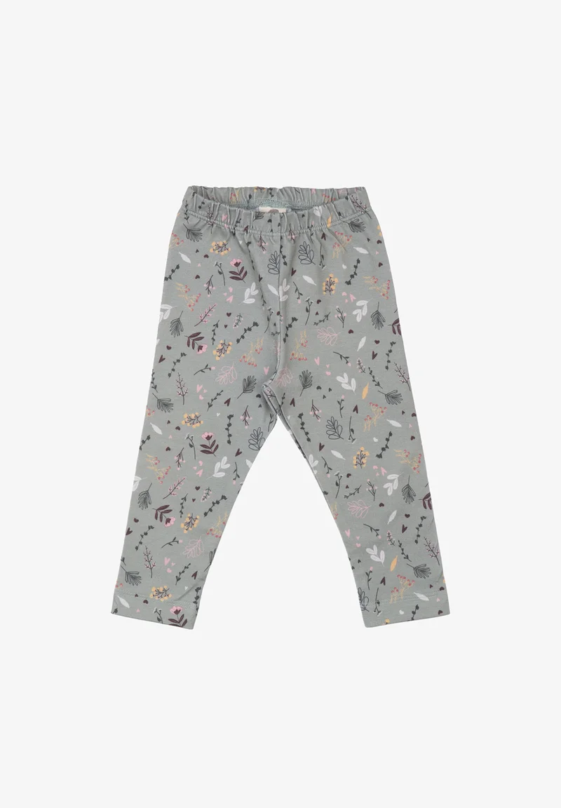 WALKIDDY Leggings Tiny Flowers - Stampa All-Over Floreale