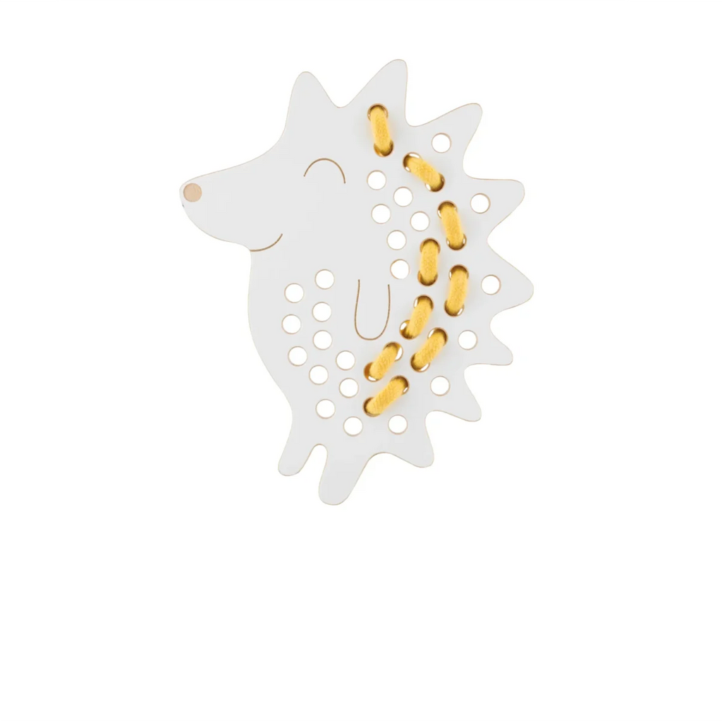 Little Hedgehog – Gioco delle Allacciature in Legno