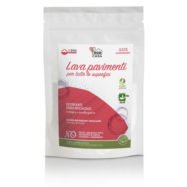 Ecodetersivo Lava Pavimenti per Tutte le Superfici 500g Bio