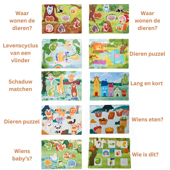 Animal Busy Book Montessori – Joymaxx