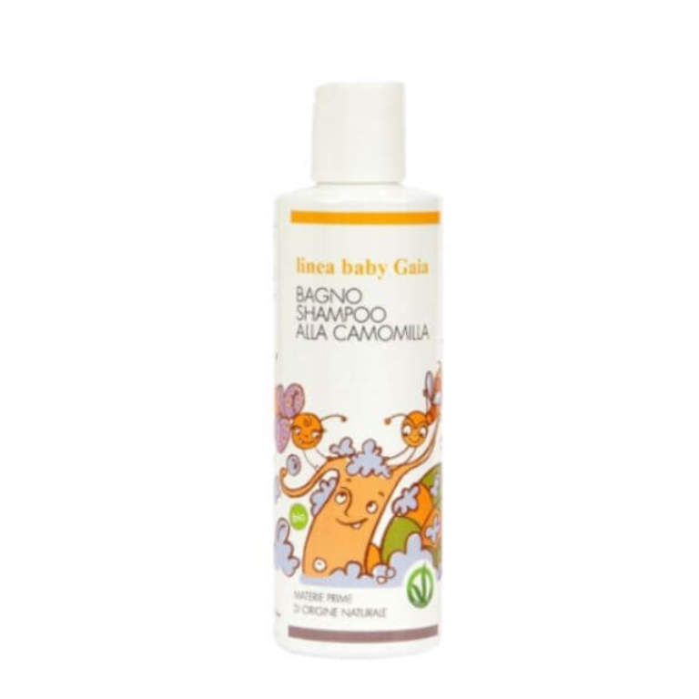 Bagno Shampoo alla Camomilla 200ml – Linea Baby Gaia