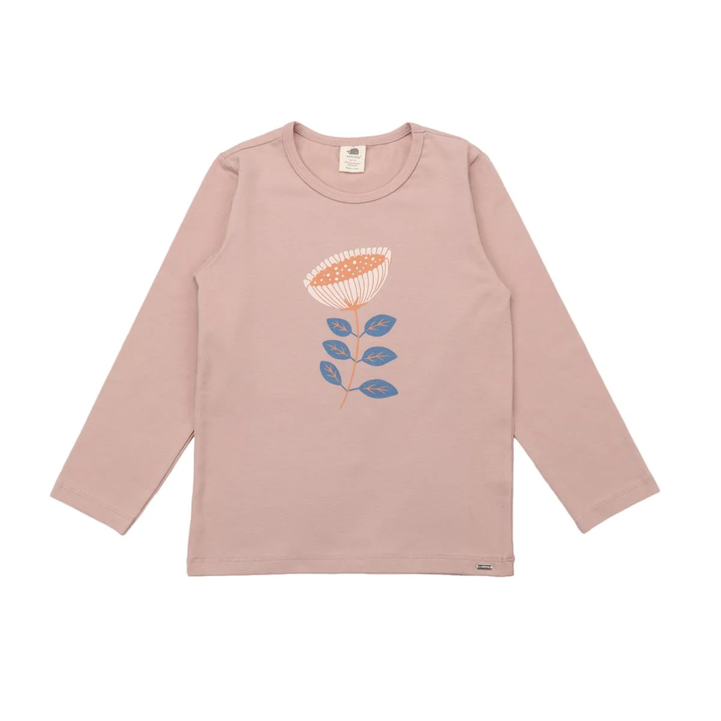 Fiori fantasia - T-Shirt manica lunga Walkiddy