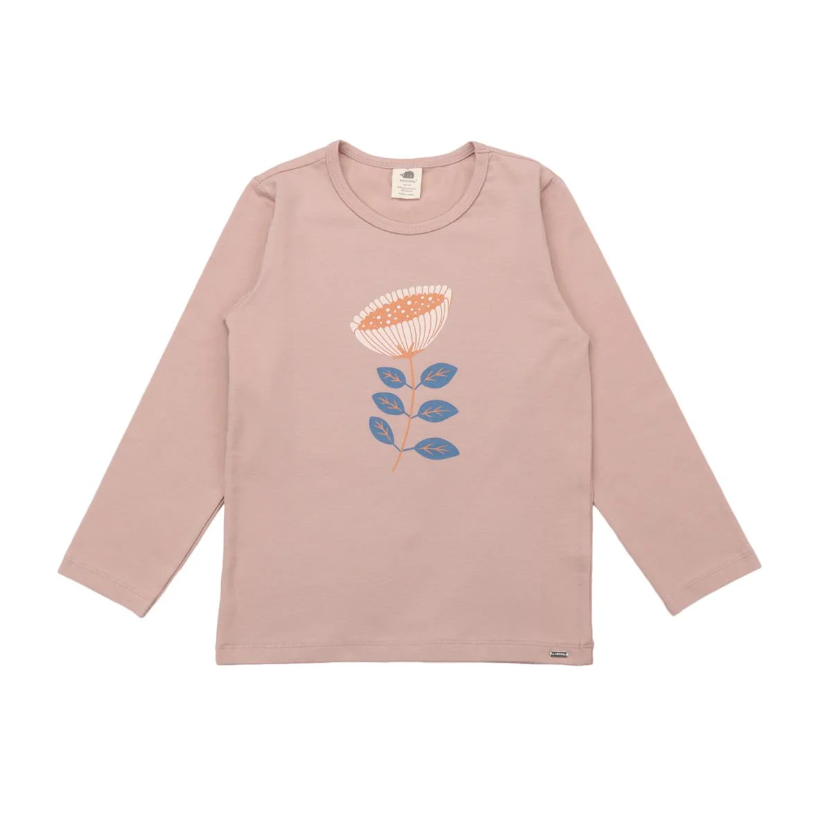 Fiori fantasia - T-Shirt manica lunga Walkiddy