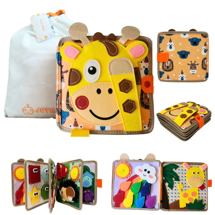 Libro Busy Board Montessori Giraffa – Joymaxx
