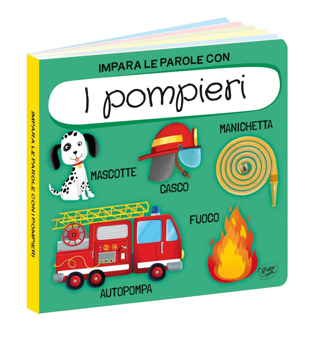 I Pompieri – Q-box Sassi | Libro + Puzzle + Figure + Camion da Costruire | 4+ anni