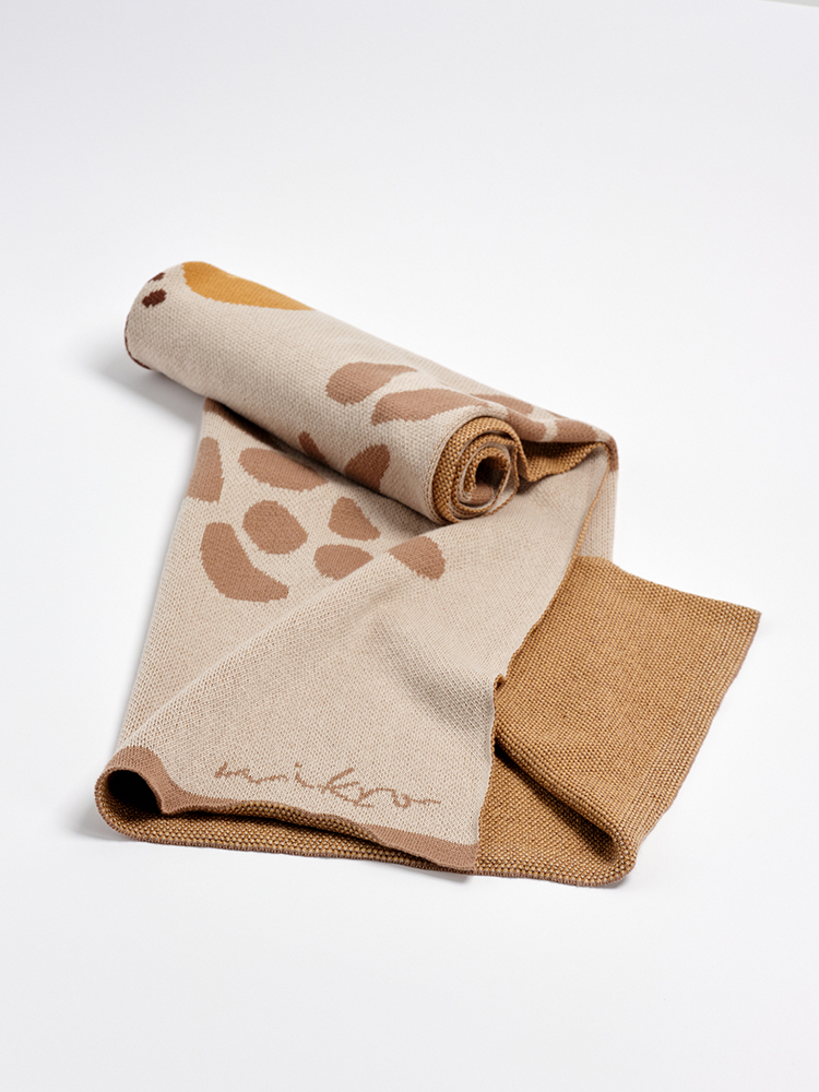 Coperta Le Giraffe 80×100 cm – Ecomikro