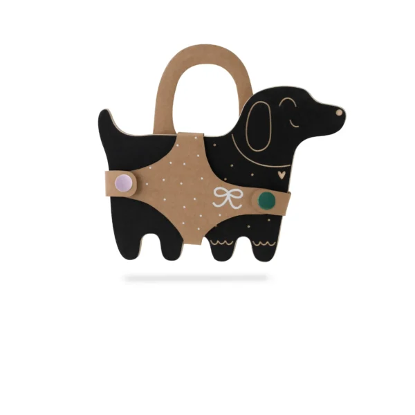Lavagnetta Cane – Lavagna con Gessetti in Legno Milin