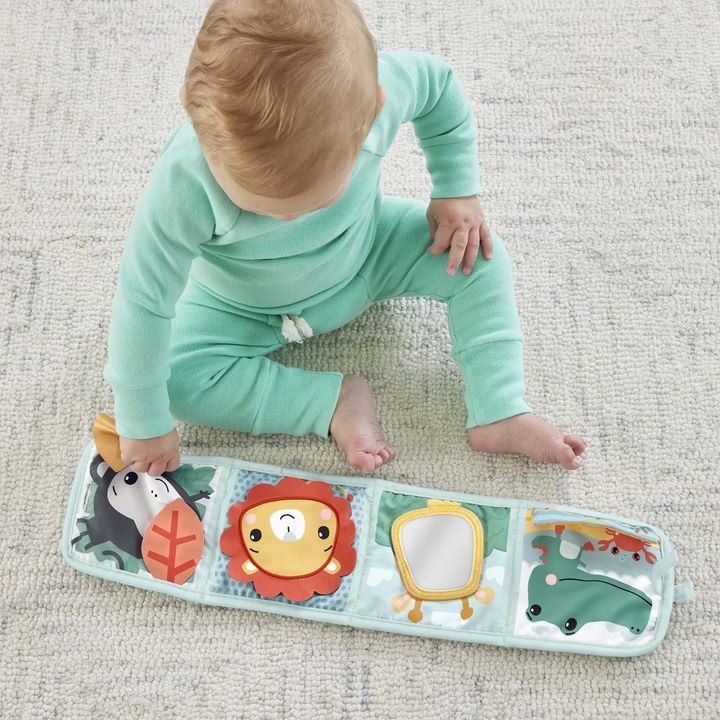 Fisher-Price Fold & Play Activity Panel – Libro Attività per Neonati