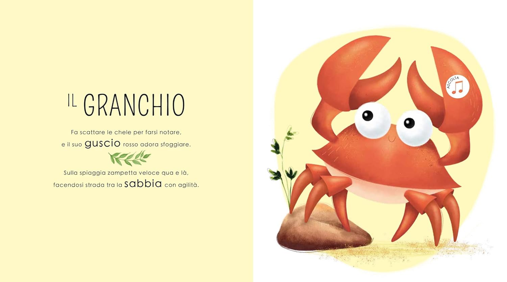 Chi c'è nel mare? – Libro Sonoro